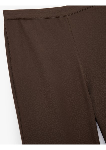 Rahat Kalıp Dokulu Saten Pijama Altı modelleri