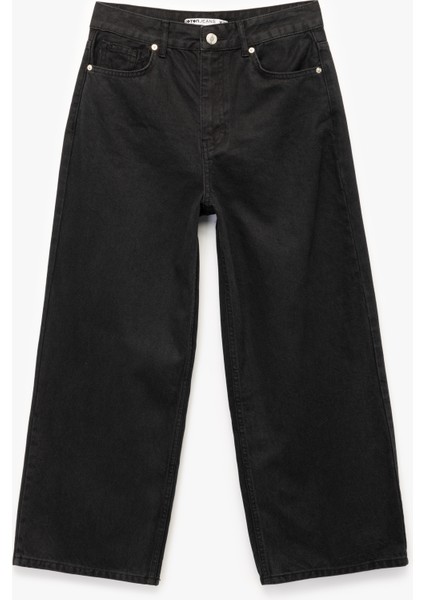 Geniş Paça Denim Pantolon - Bianca Wide Leg Jeans fırsatları