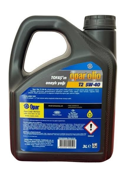 T2 5W40 Motor Yağı LPGLİ 2025 Üretim tarihli fiyatları