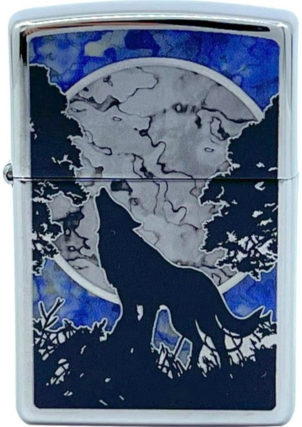 Wolf Moon Tree - High Polish Chrome Dizayn Çakmak fiyatları