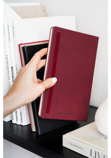 2026 Yılı 13X21 cm Günlük Ajanda Bordo fiyatları