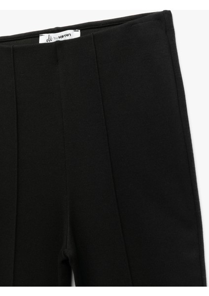 Yüksek Bel Basic Ispanyol Paça Pantolon modelleri