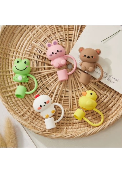 Quencher ve Pipetli Termos Uyumlu Silikon Pipet Tıpası Kapağı Stanleypipet Tıpası 2 Adet fırsatları