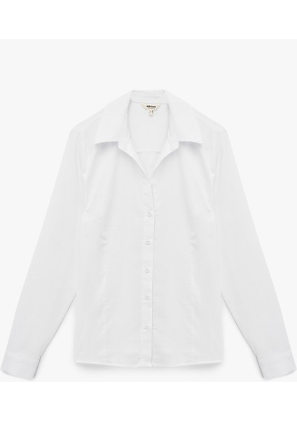 Uzun Kollu Klasik Yaka Slim Fit Gömlek