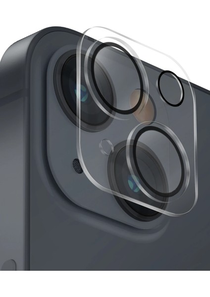 Iphone 14 / 14 Plus Lens Koruyucu Optix Clear Serisi Şeffaf Kristal Berraklık