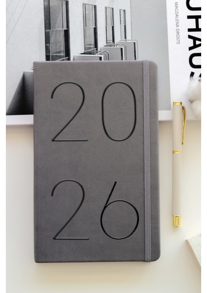 2026 Yılı 13X21 cm Günlük Ajanda Füme fiyatları