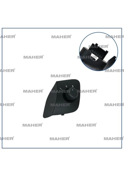 Düğme Ayna Ayar Ibiza 2010-17 (Oem NO:6J1959565E)