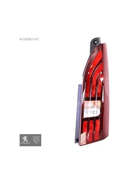 Psa Rifter B.m 2019- Stop Lambası Sağ (Duysuz) (Oem NO:9820555280)
