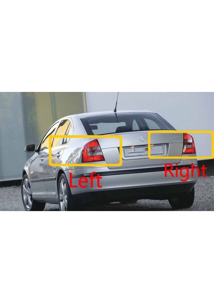 Skoda Octavia İçin Arka Stop Sol Lamba Camı fiyatları