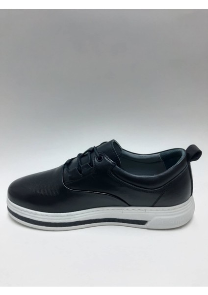 Hakiki Deri Siyah Bağcıklı Erkek Ayakkabı C-98250213RW modelleri