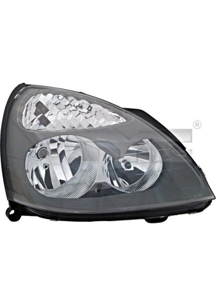 Renault Clio 2005-2008 Far Sol Grı Çerçevelı Manuel (Oem NO:7701057654)