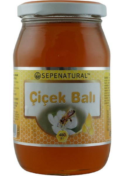 Sepe Natural Çiçek Balı 480Gr fiyatları