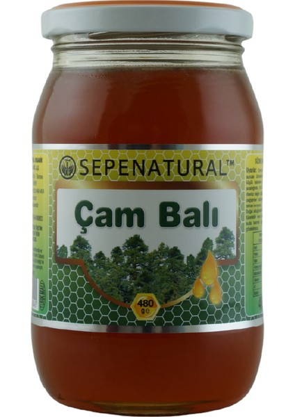 Sepe Natural Organik Çam Balı 480Gr fiyatları