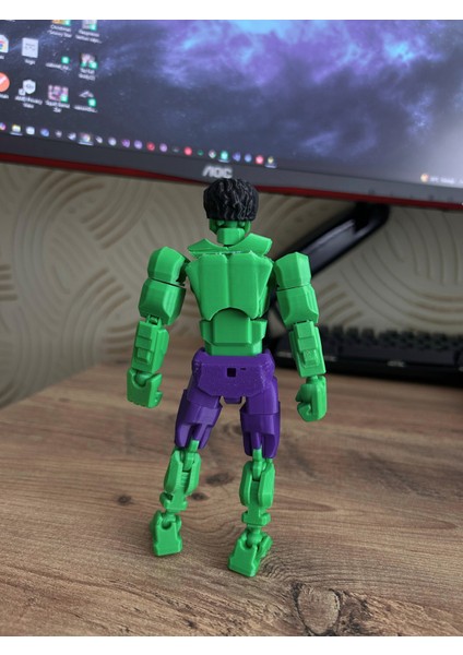 Dummy Hulk 3D Baskı Hareketli Figür – 16 cm Koleksiyonluk Oyuncak fiyatları