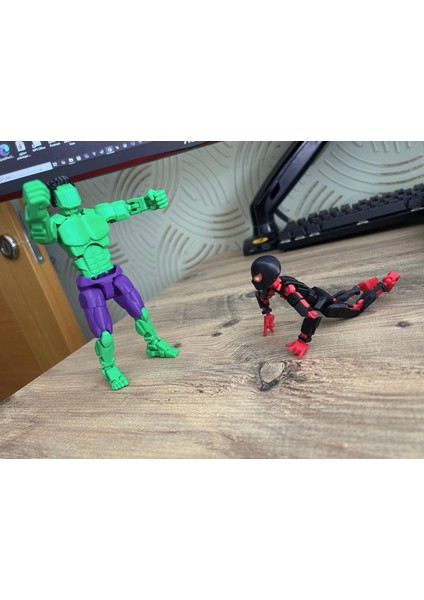 Dummy Hulk 3D Baskı Hareketli Figür – 16 cm Koleksiyonluk Oyuncak indirimleri