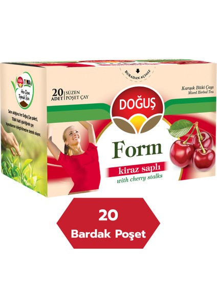Form Kiraz Saplı Çayı 20x2 gr