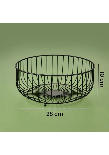 Metal Banyo Organizeri - Siyah - 28 cm indirimleri