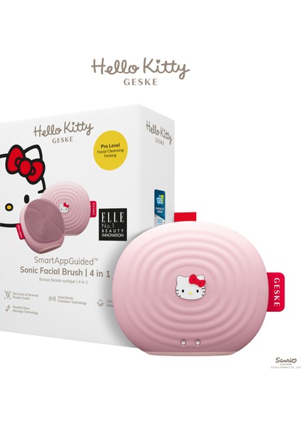 Hello Kitty Titreşimli Yüz Temizleme Ve Masaj Cihazı| Sonic Thermo Facial Brush
