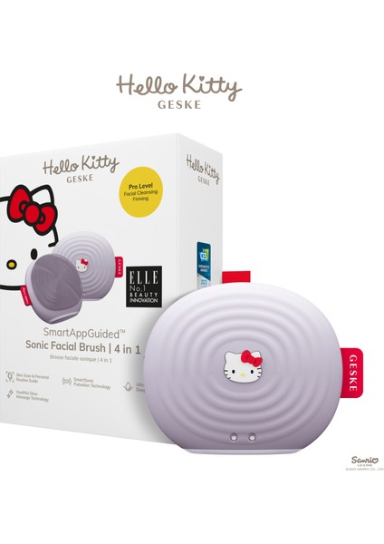 Hello Kitty Titreşimli Yüz Temizleme Ve Masaj Cihazı| Sonic Thermo Facial Brush