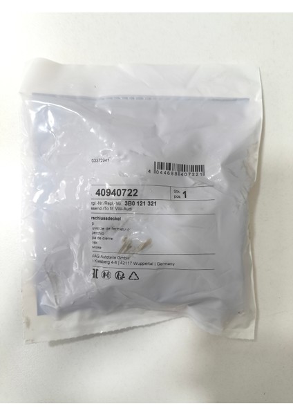 Radyatör Yedek Su Depo Kapağı ( 1,5 Bar ) Golf5-Passat-Caddy-T5-Crafter 3B0121321 modelleri