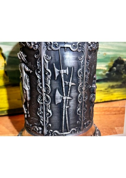 20 cm Boyunda Komple Zin Tankart - Bira Bardağı