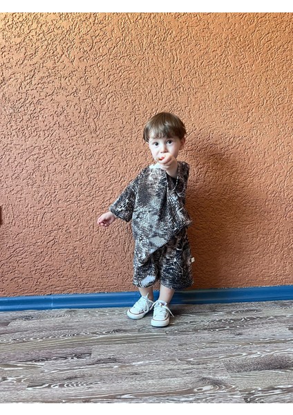 Çocuk Yazlık Şortlu Alt Üst Takım 12AY-5YAŞ fırsatları