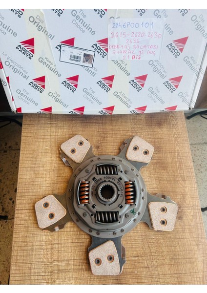 Massey Ferguson Uyumlu 2615-2620-2630-2635 Debriyaj Diski /12 /5 Ped /21 Dis Agco