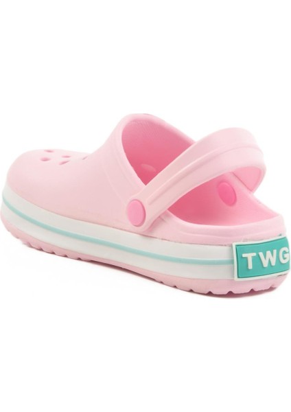 Twg 214 F Pembe Hafif Esnek Çocuk Sabo Terlik fırsatları