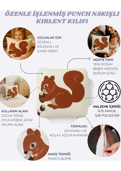 Sincap Punch Kırlent Kılıfı fiyatları