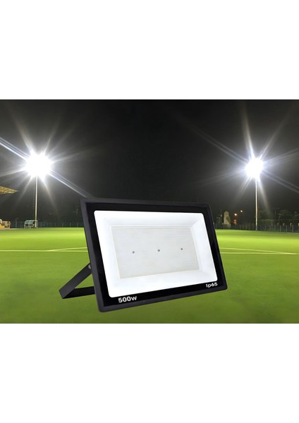 500 Watt Smd LED Projektör Armatür Beyaz Işık Park, Bahçe, Spor Sahası, İnşaat Alanı Aydınlatma