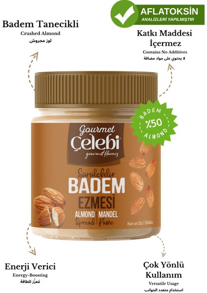 Sürülebilir Badem Ezmesi