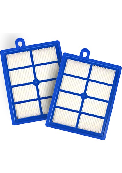 | Phılıps Uyumlu (2x Adet) Hepa Filtre -Fc 9919/07-9922/09-9923/07-9924/07 - Uyumludur