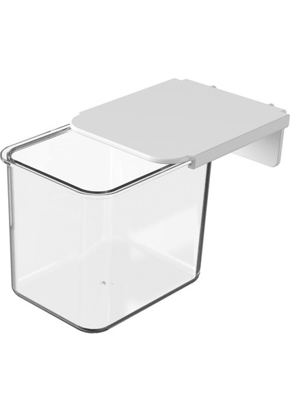 Çok Amaçlı Organizatör Pano Kapaklı Şeffaf Çekmece - Beyaz modelleri