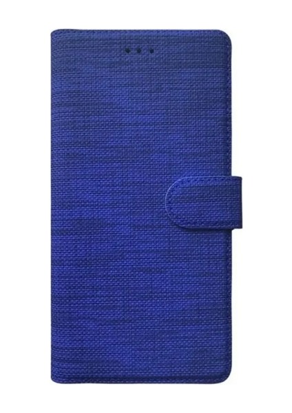 Samsung Galaxy S24 Kılıf Cüzdan Kapaklı Kartlıklı Kumaş