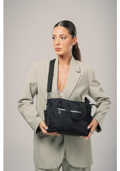 17963 Çanta Siyah Kadın Omuz Çantası Ccs London fiyatları