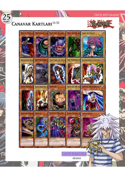 Yu-Gı-Oh! Ingilizce Yami Bakura Destesi 57 kart fiyatları