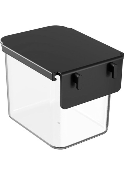 Çok Amaçlı Organizatör Pano Kapaklı Şeffaf Çekmece - Siyah fiyatları