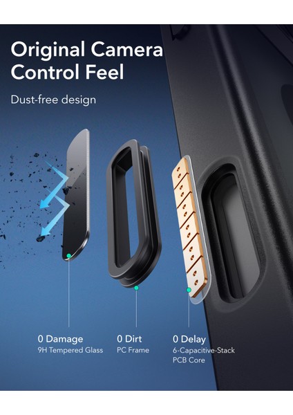 Iphone 16 Pro Halolock Magsafe Classic Hybrid Silikon Kılıf - Kamera Kontrol Buton