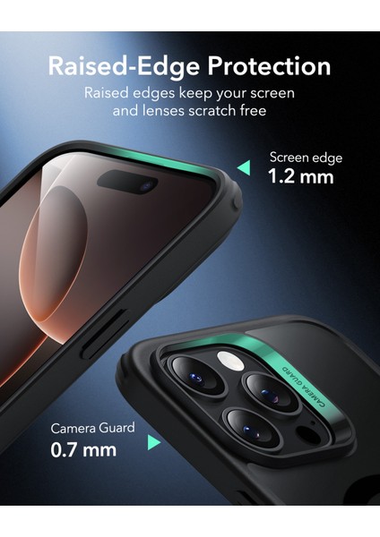 Iphone 16 Pro Halolock Magsafe Classic Hybrid Silikon Kılıf - Kamera Kontrol Buton