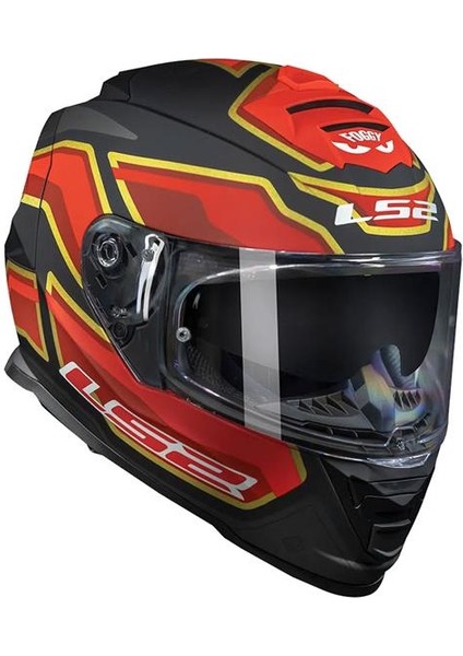 Storm 2 Foggy Kapalı Kask Mat Siyah-Kırmızı fiyatları