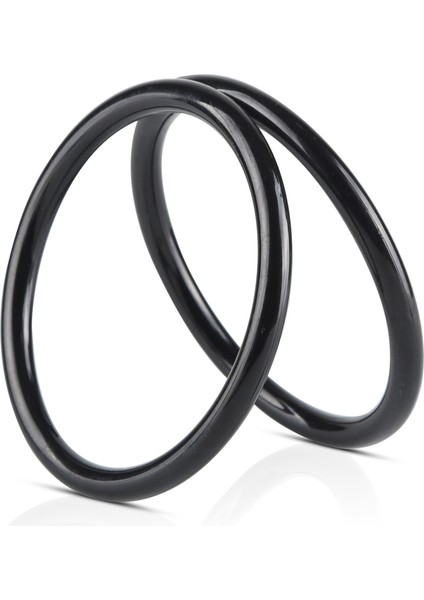 Plastik Yuvarlak Çanta Sapı 12 cm Çanta Aksesuarı