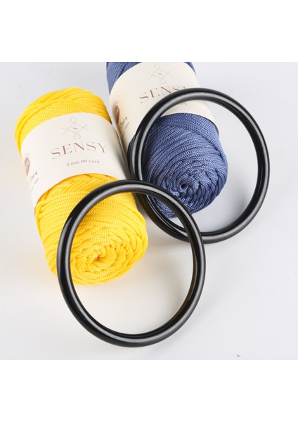 Plastik Yuvarlak Çanta Sapı 12 cm Çanta Aksesuarı fırsatları