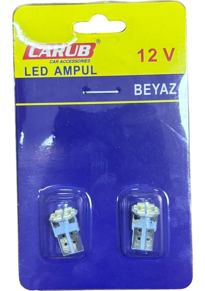 T10 Park Plaka Ledi Beyaz 12 V BR040 02 10 2 Adet Fiyatı