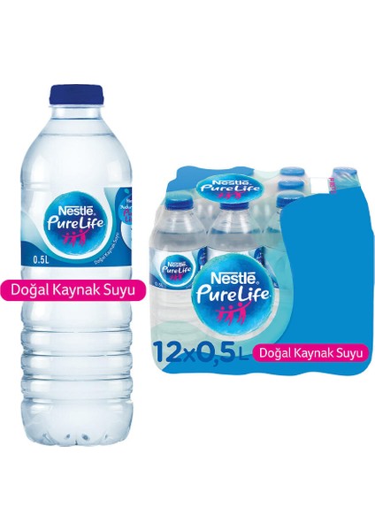 Su 500 ml 24'lü Paket Su