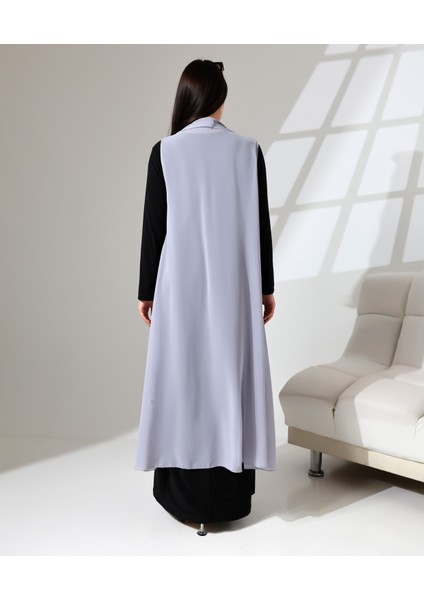 Şal Yaka Şifon Yelek