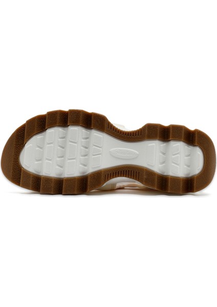 119710 Big Lug Vegan Kırık Beyaz Kadın Sandalet indirimleri