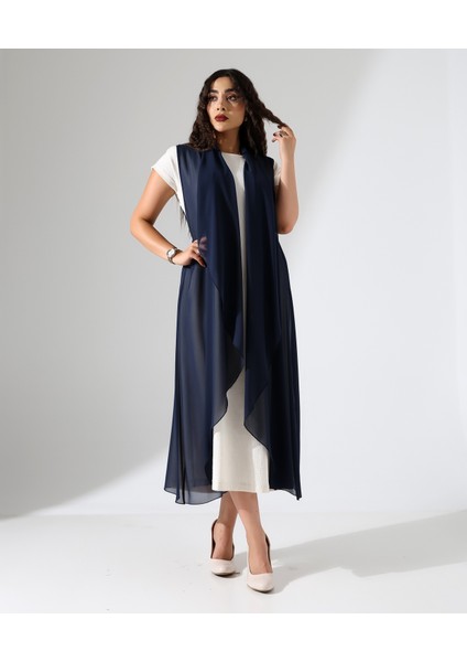 Şal Yaka Şifon Yelek fırsatları