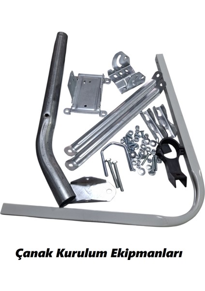 70CM Çanak Seti+30 Metre Anten Kablosu+4'lü Next Lnb+4 Contalı F Konnektör+4 Çelik Dübel fırsatları