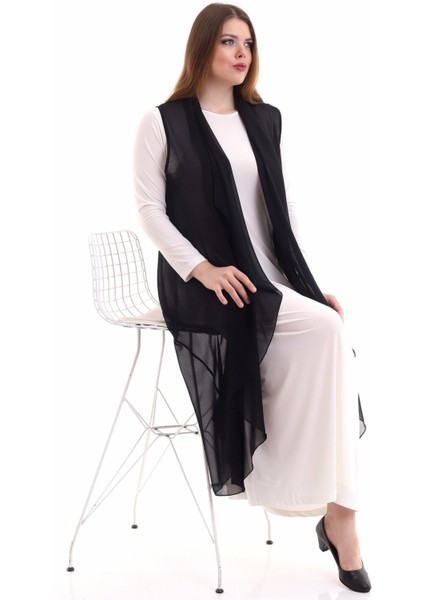 Şal Yaka Şifon Yelek fiyatları