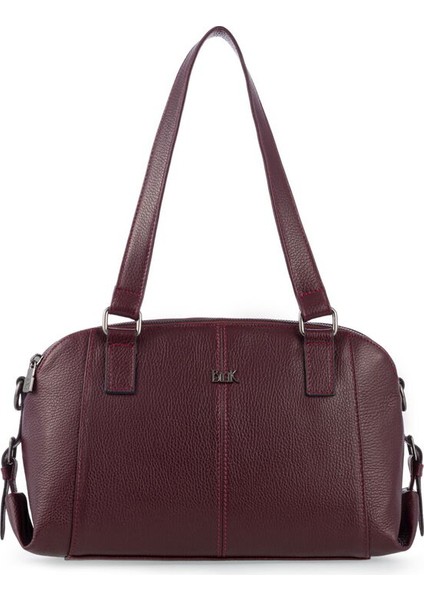 Bordo-Rölax Kadın Omuz Çantası Blm 044